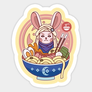 Loporrits Ramen Sticker